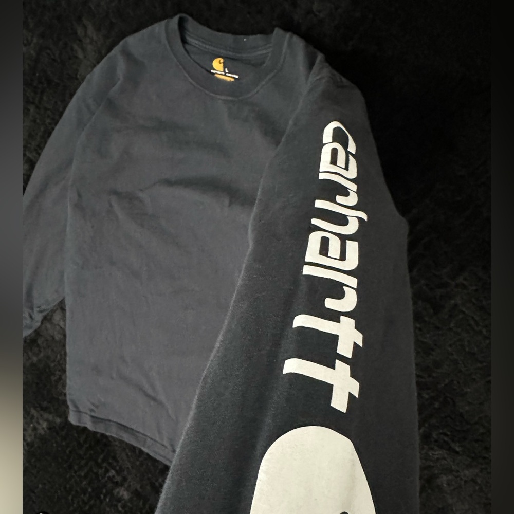 Carhartt Men's Long Sleeve Tee - Black